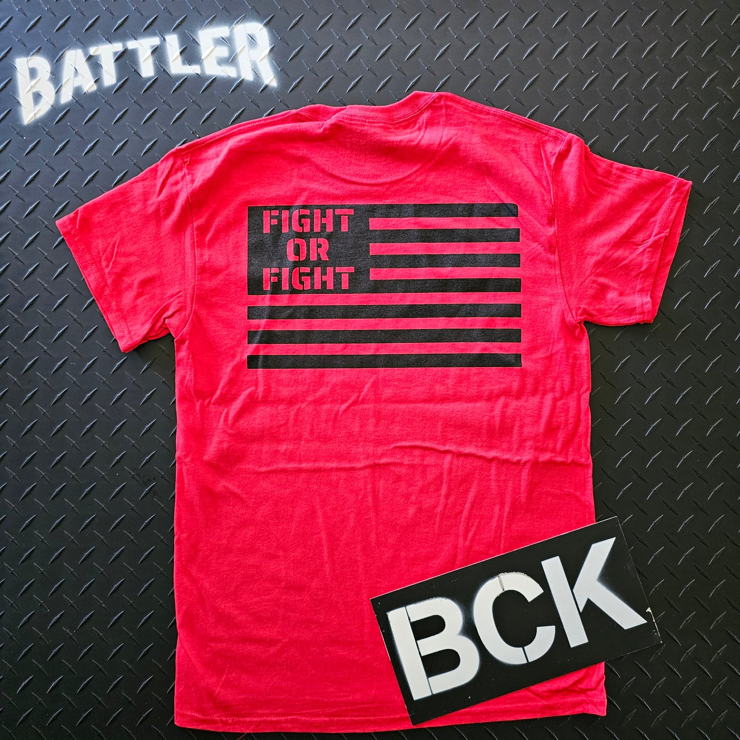 FIGHT OR FIGHT Flag Tee (4 colors to choose from)