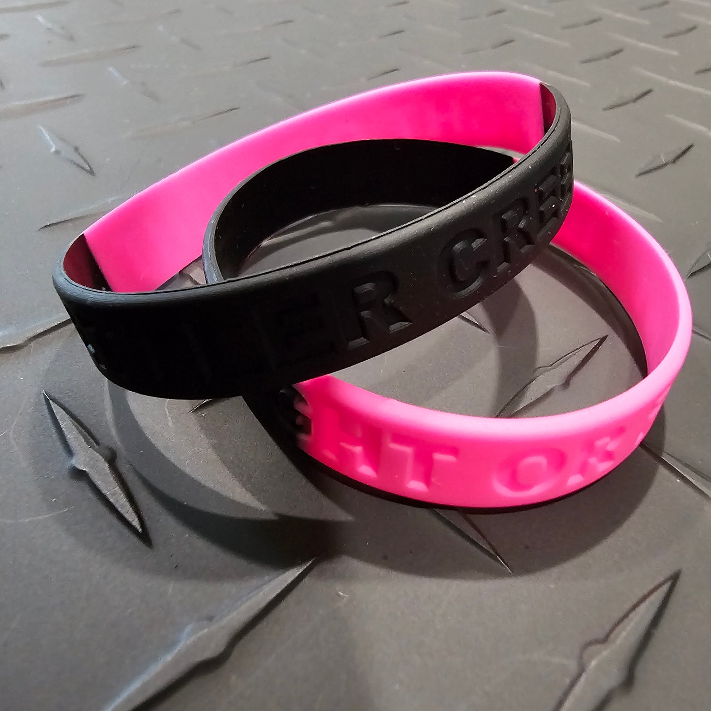 BATTLER CREED / FIGHT OR FIGHT Wristband