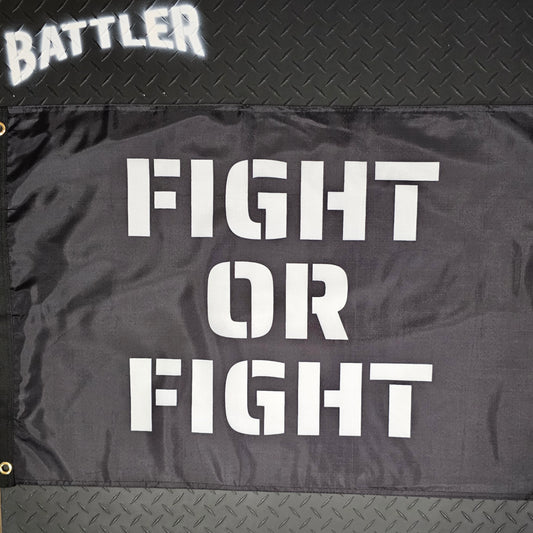 FIGHT OR FIGHT Banner (double sided)