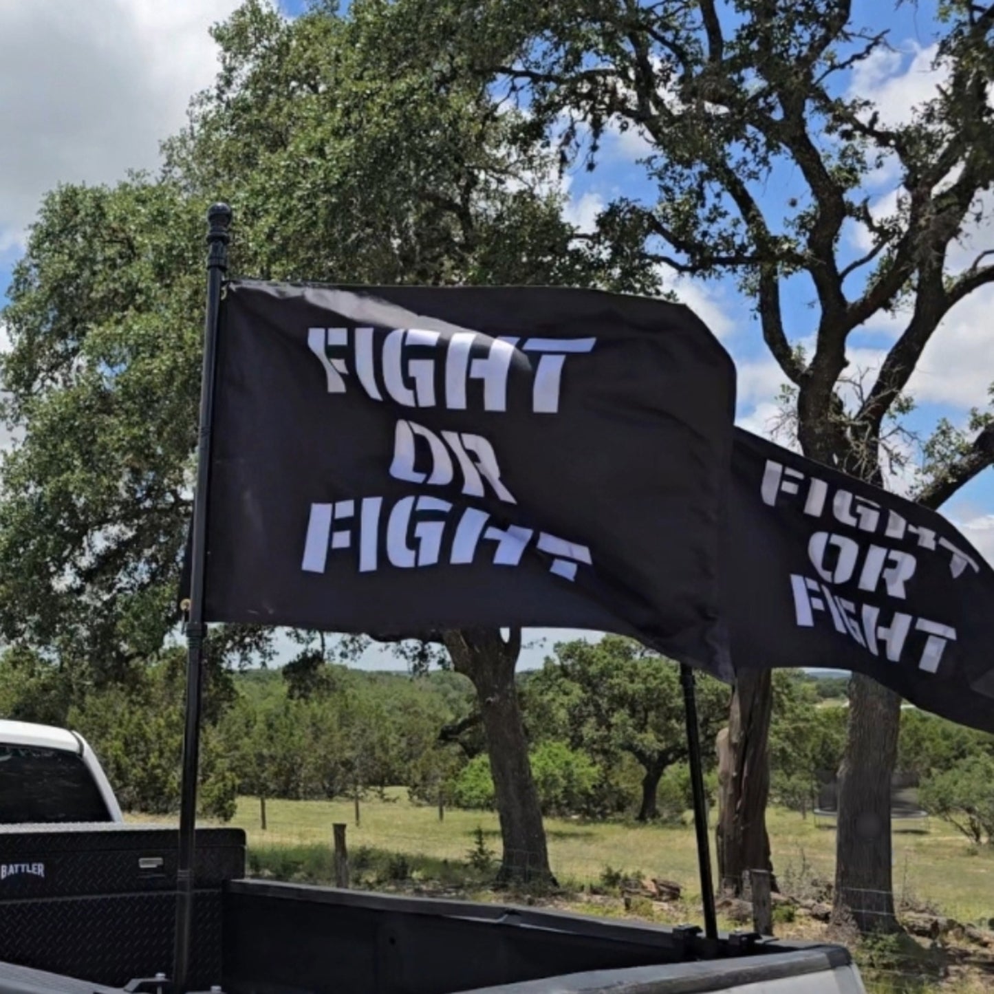 FIGHT OR FIGHT Banner (double sided)