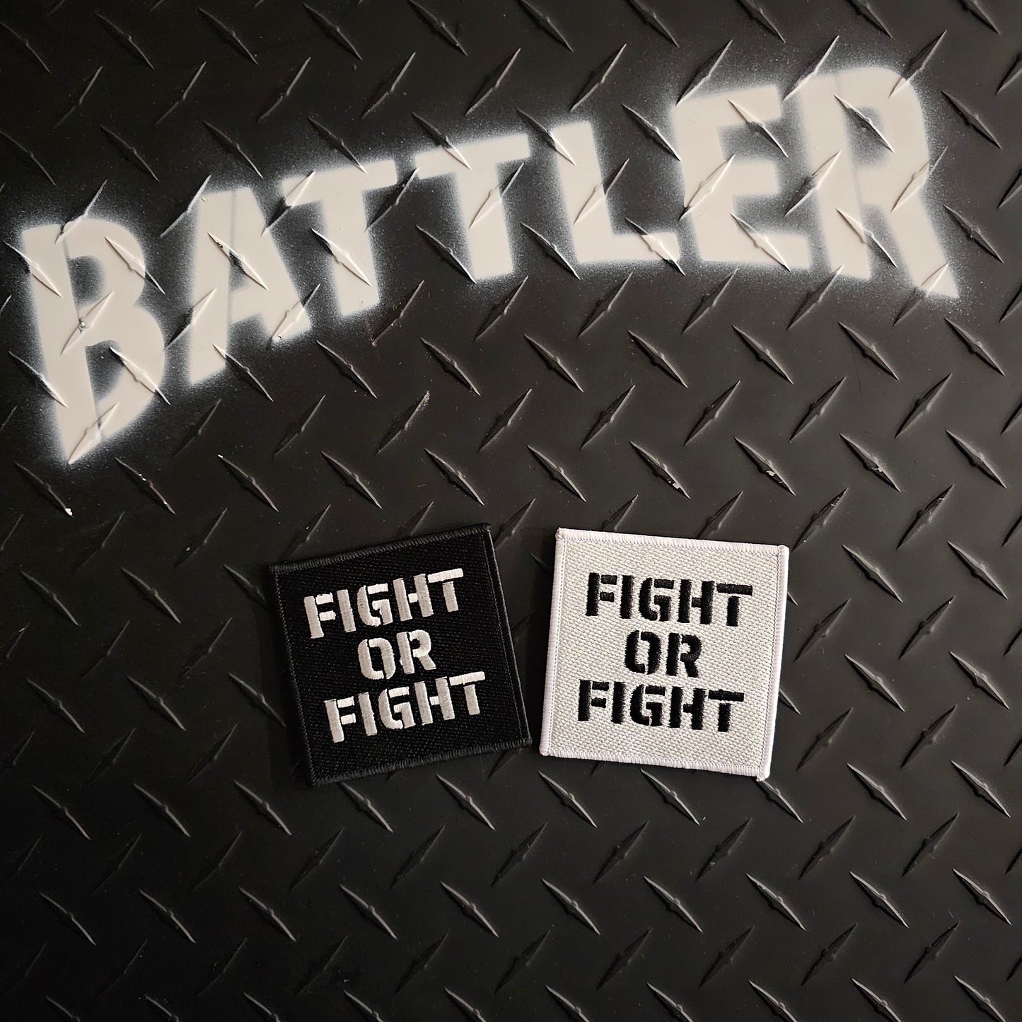 FIGHT OR FIGHT Iron-on Patch (2 color options)