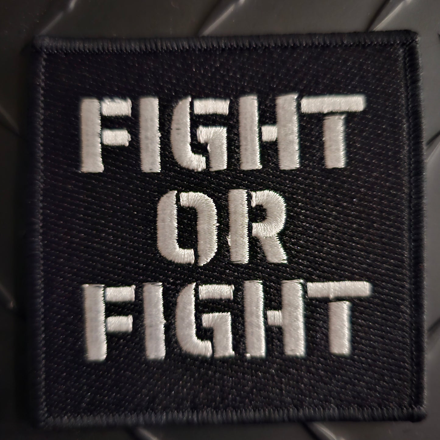 FIGHT OR FIGHT Iron-on Patch (2 color options)