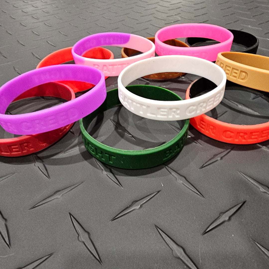 BATTLER CREED / FIGHT OR FIGHT Wristband