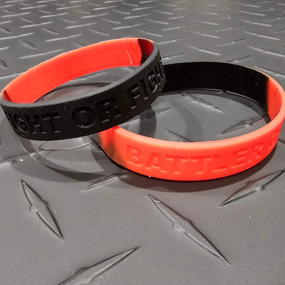 BATTLER CREED / FIGHT OR FIGHT Wristband