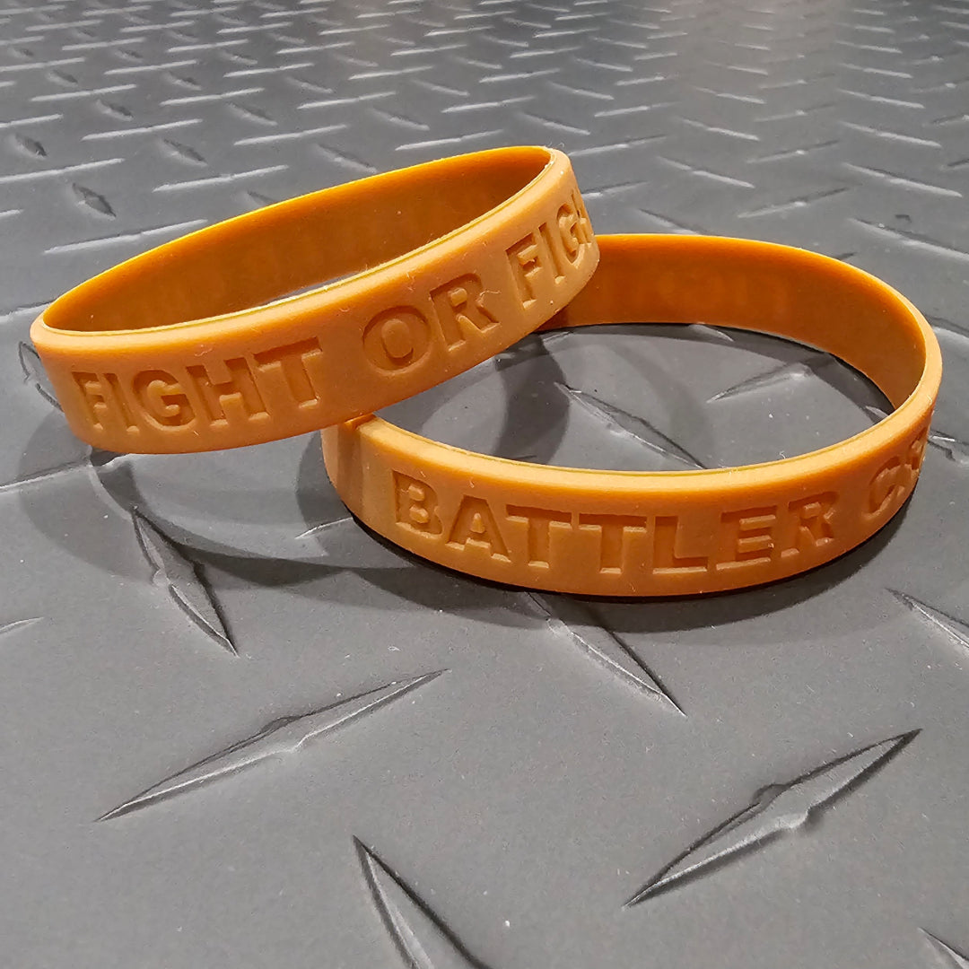 BATTLER CREED / FIGHT OR FIGHT Wristband