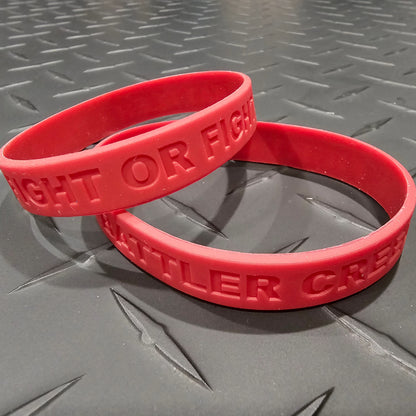 BATTLER CREED / FIGHT OR FIGHT Wristband