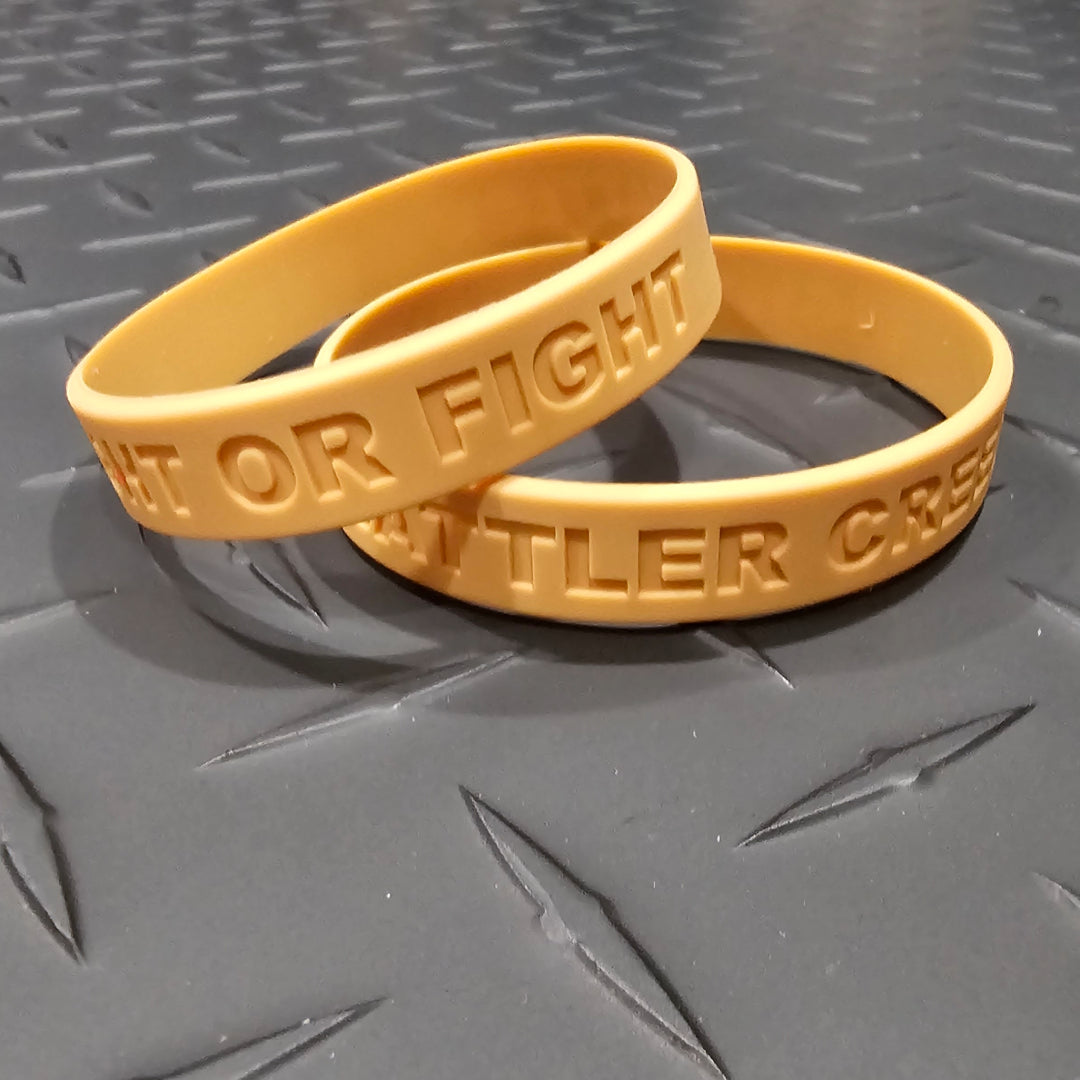 BATTLER CREED / FIGHT OR FIGHT Wristband